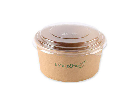 NATURE Star Bol à salade Caesar, rond, 1.000 ml, marron