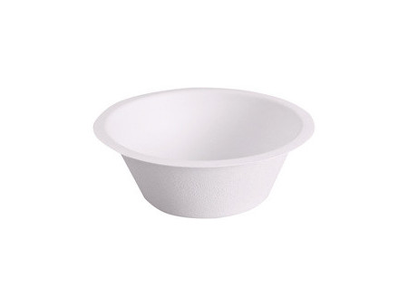 NATURE Star Coupelle en canne à sucre, rond, 500 ml, blanc