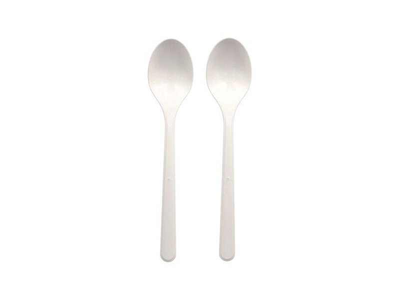 PAPSTAR Cuillère réutilisable, longueur: 185 mm, blanc