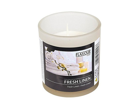 FLAVOUR by Gala Bougie parfumée, 'Fresh Linen'