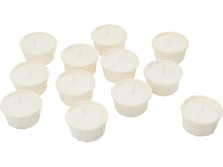 STARPAK Bougie chauffe-plat, diamètre: 42 mm, blanc