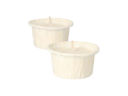 STARPAK Bougie chauffe-plat, diamètre: 42 mm, blanc