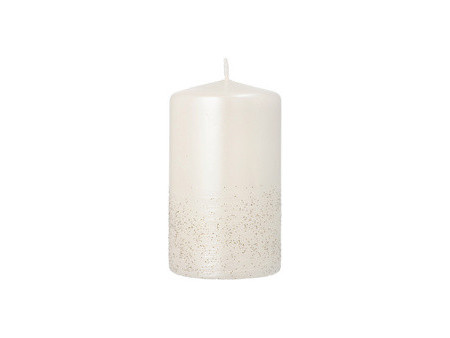 STARPAK Bougie cylindrique 'Safe Candle Fia', 60 mm, or