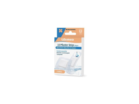Lifemed Pansements 'Aqua', boîte de 10, transparent