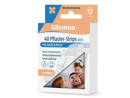 Lifemed Pansement 'Allround', 40 pièces, semi-transparent