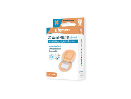 Lifemed Pansement 'Allround', rond, ton chair