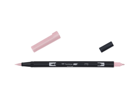 Tombow Feutre double pointe 'DUAL BRUSH PEN ABT', dusty rose