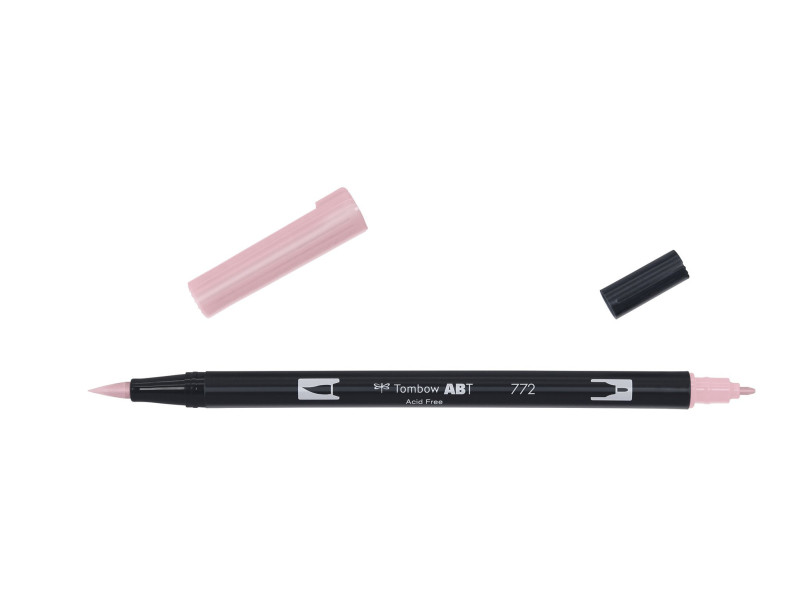 Tombow Feutre double pointe 'DUAL BRUSH PEN ABT', dusty rose