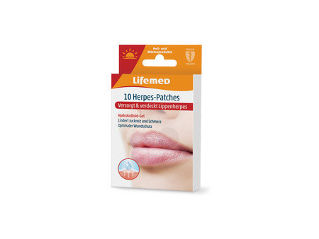 Lifemed Patch contre les boutons de fièvre, transparent