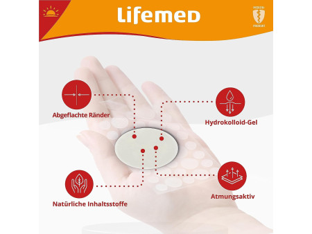 Lifemed Patch contre l'acné, 3 tailles, transparent