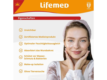 Lifemed Patch contre l'acné, 3 tailles, transparent