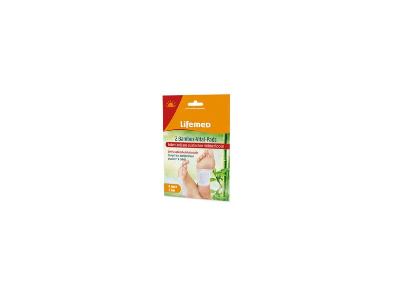 Lifemed Compresses vitales Bambou, 80 x 60 mm, blanc
