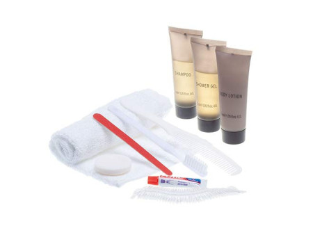 Lifemed Kit cosmétique de voyage, dans un étui en plastique