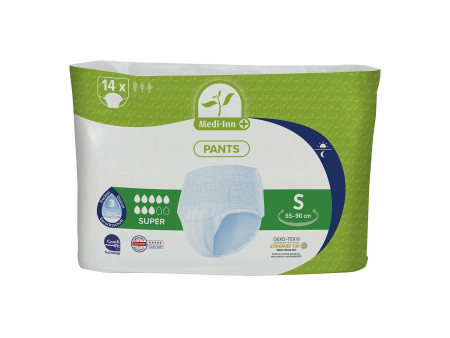 Medi-Inn Culotte pour incontinence 'SUPER', taille S, blanc