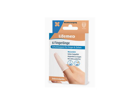 Lifemed Doigtier, taille unique, transparent
