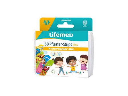 Lifemed Pansement pour enfants 'Mix', boîte de 50