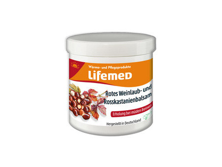 Lifemed Baume de vigne rouge et de marronnier, pot de 250 ml