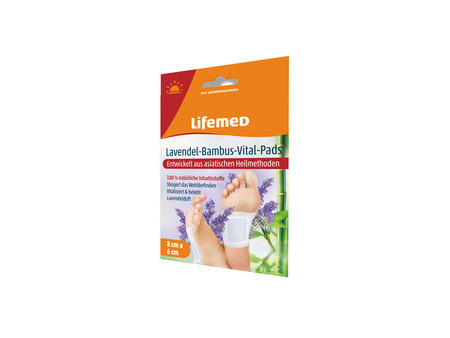 Lifemed Compresses vitales Bambou Lavande, pack de 2