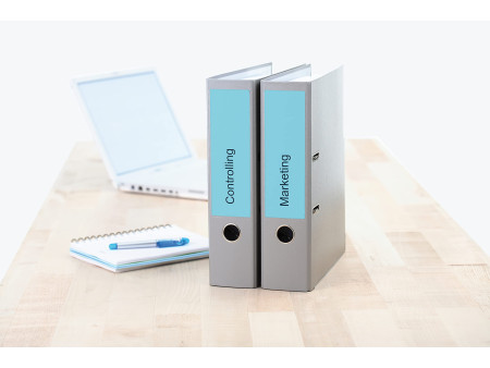 HERMA Etiquette dos de classeur SPECIAL, 192 x 61 mm, bleu
