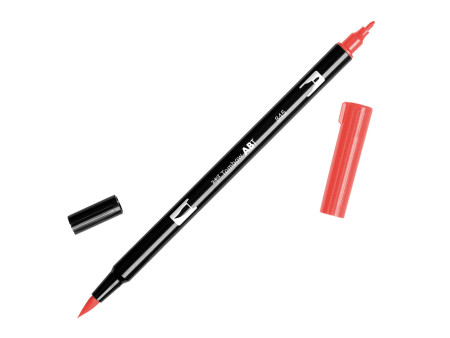 Tombow Feutre double pointe 'DUAL BRUSH PEN ABT', carmine