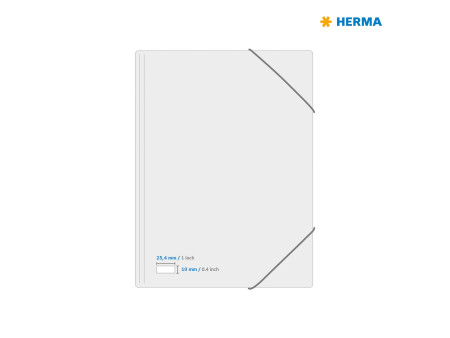 HERMA Etiquette universelle SPECIAL, 25,4 x 10 mm, jaune