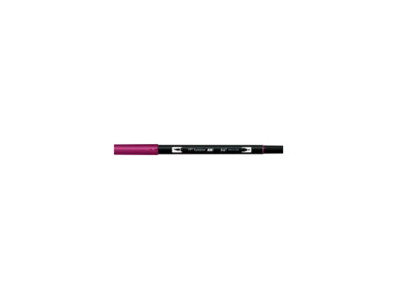 Tombow Feutre double pointe 'DUAL BRUSH PEN ABT', crimson