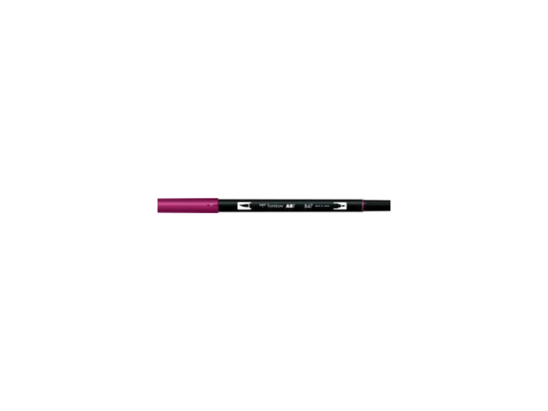 Tombow Feutre double pointe 'DUAL BRUSH PEN ABT', crimson