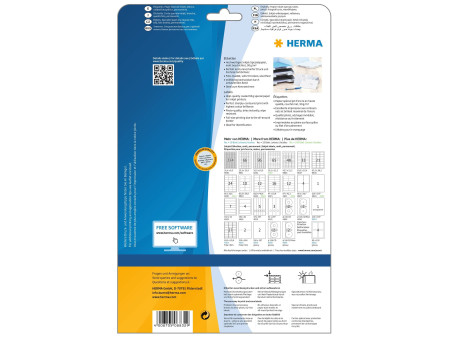 HERMA Etiquette jet d'encre SPECIAL, 30,5 x 16,9 mm, blanc