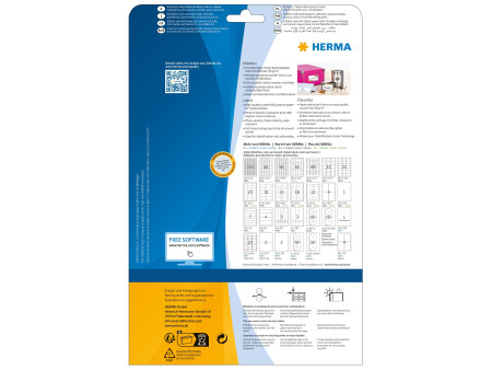 HERMA Etiquette InkPrint SPECIAL, 97,0 x 42,3 mm, blanc