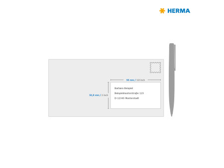 HERMA Etiquette universelle SPECIAL, 96 x 50,8 mm, blanc