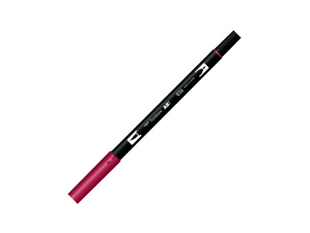 Tombow Feutre double pointe 'DUAL BRUSH PEN ABT', poppy red