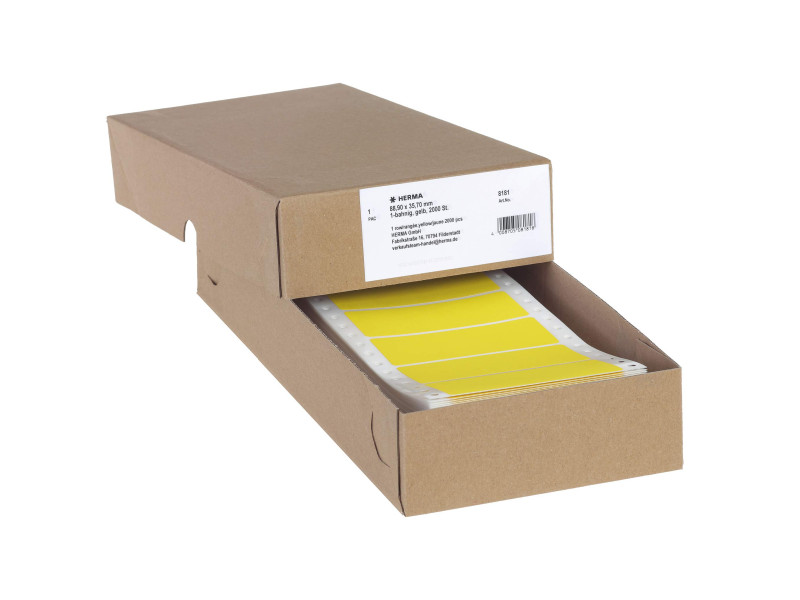 HERMA Etiquette informatique, en continu, 88,9 x 35,7 mm