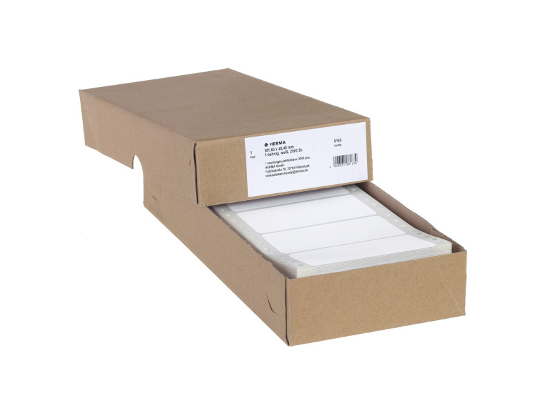 HERMA Etiquette informatique, en continu, 101,6 x 48,4 mm