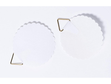 HERMA Attache pour cadre, diamètre: 55 mm, Shirting, blanc
