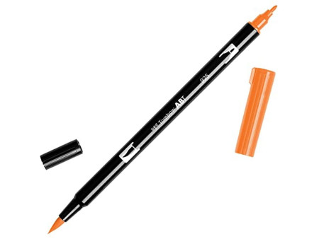 Tombow Feutre double pointe 'DUAL BRUSH PEN ABT', scarlet