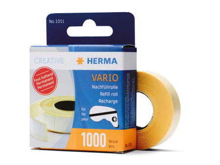 HERMA Rouleau de recharge pour applicateur de pastille Vario