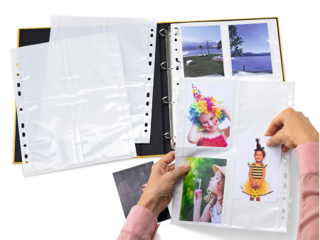 HERMA Pochettes pour photos Fotophan, format A4, pour photos
