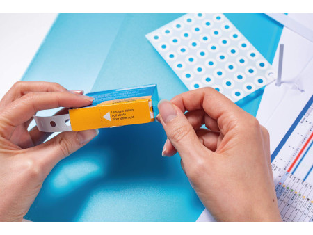 HERMA oeillet de renforcement, en plastique, transparent