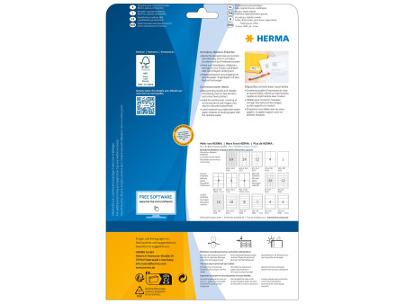HERMA Etiquette couvrante/correctrice SPECIAL, 210 x 297 mm
