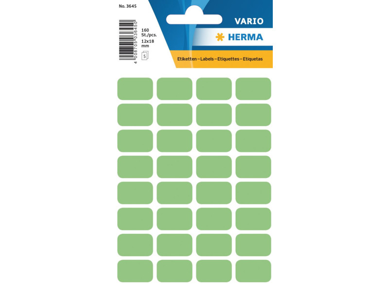 HERMA Etiquette multi-usage, 12 x 18 mm, vert