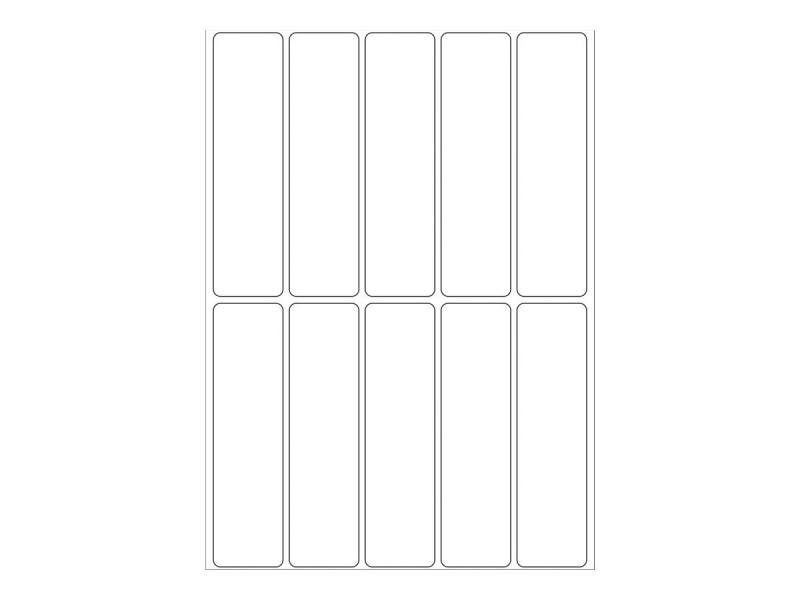 HERMA Etiquette multi-usage, 20 x 75 mm, grand paquet,blanc
