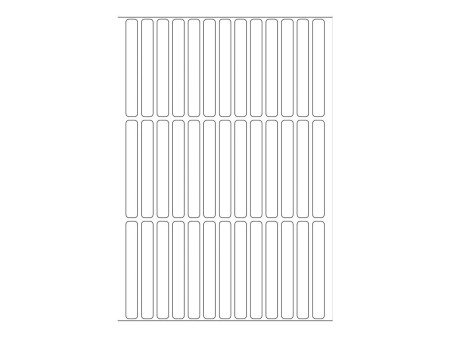 HERMA Etiquette multi-usage, 6 x 50 mm, grand paquet, blanc