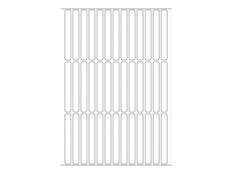 HERMA Etiquette multi-usage, 6 x 50 mm, grand paquet, blanc