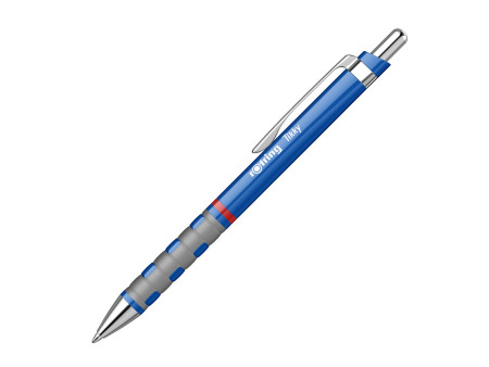 rotring Stylo à bille rétractable Tikky, bleu