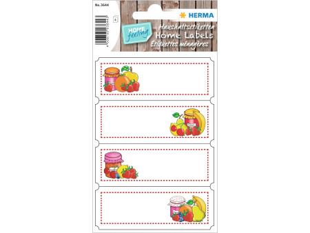 HERMA Étiquette de cuisine Choix de fruits, 76 x 28 mm