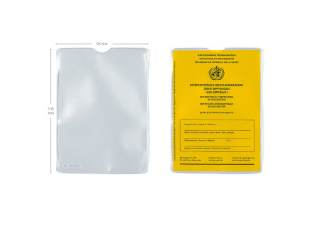 HERMA Pochette pour carte, PP, 1 poche, 95 x 135 mm, en pack