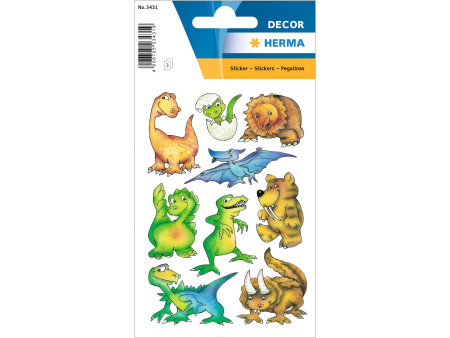 HERMA Autocollants DECOR 'Dinosaures'