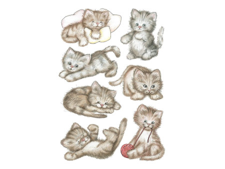 HERMA Autocollants DECOR 'Drôle de chaton'