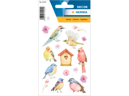HERMA Sticker DECOR 'Oiseaux chanteurs'