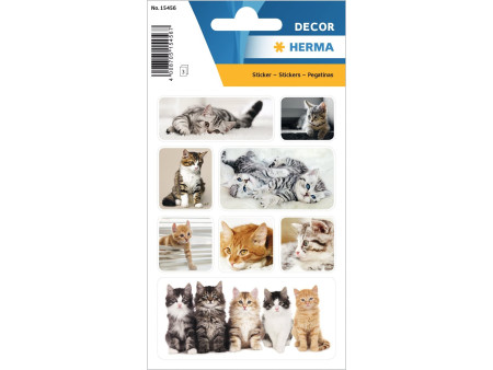 HERMA Autocollants DECOR 'Chatons'
